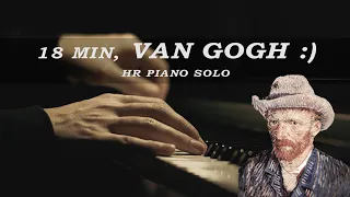 18 min with van gogh cinematic piano cover