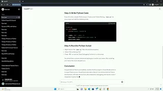 create python project in visual studio