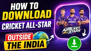 how to download and play cricket all stars in pakistan and outside india ahmed sajjad krafton
