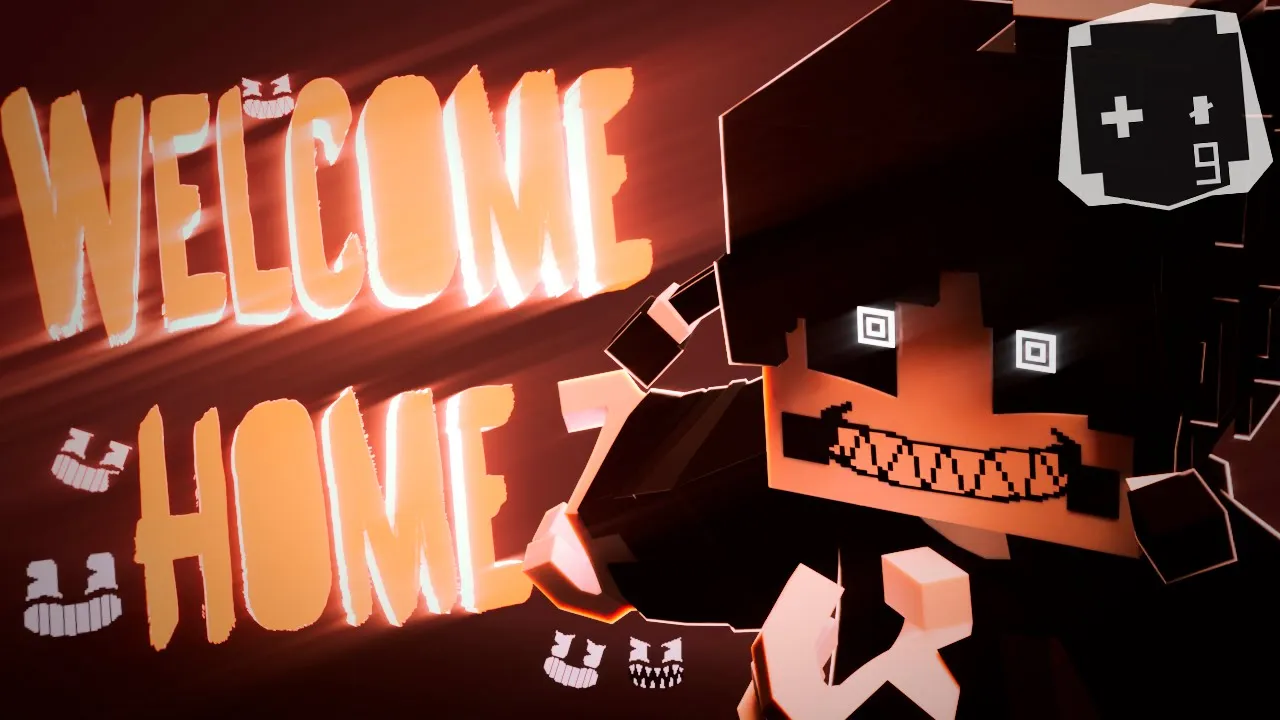 WELCOME HOME [Metal Ver.] | COLLAB | BATIM/Minecraft/Animation