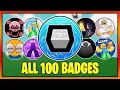 How to get ALL 100 BADGES in SLAP BATTLES Roblox