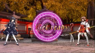 phantom breaker extra pc xenia opening intro mikoto gameplay