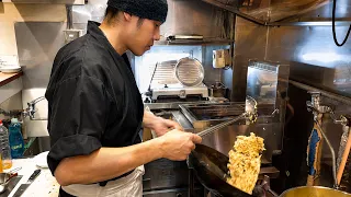 【三宮】ラーメン店なのに客の７割が炒飯を注文…行列を生む月見チャーハン職人に密着｜Japanese Cuisine