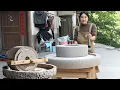 Download Lagu 💡天才女孩挑战做手工石磨！进山和老师傅学技术，30天时间成品惊艳！Making a handmade stone mill!