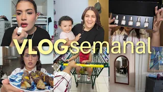 almuerzo familiar, depurando🏡 Nordstrom beauty haul, rutina base en polvo💄 iced coffee en casa ☕️