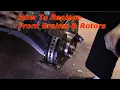 How To Replace Front Brakes 2011-2020 Subaru Forester