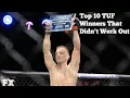 The Top 10 Ultimate Fighter Winners That Flopped