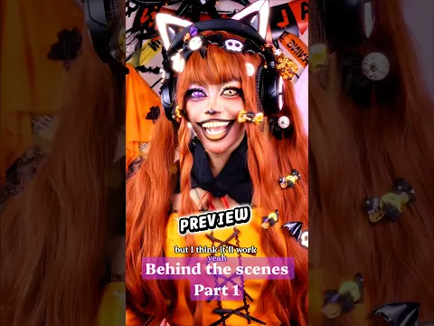 New Cosplay⚠️ Chaotic Behind the Scenes!🎃😋#princesssachiko #sachi_hime96 #sachiween