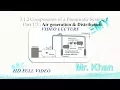 3 1 2 Components of a Pneumatic System Part Air generation Distribution