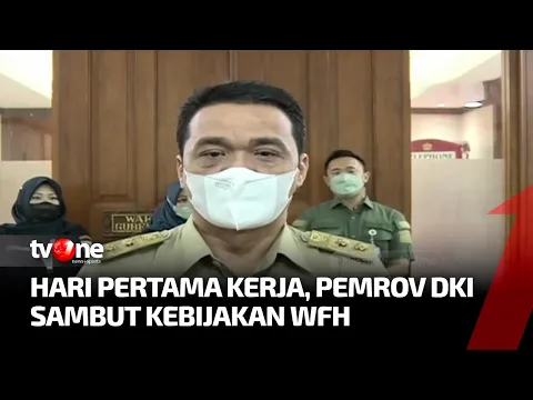 Di Hari Pertama Kerja Sejumlah ASN Laksanakan WFH