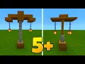 Minecraft 5 Lamp Post Designs Minecraft Lamp Post Tutorial