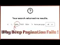 Why Pagination Silently Fails as Your Data Grows Deep pagination explained