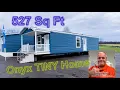 Tiny Home 14x40 Porch Model The Onyx 1 BR Small Singlewide David Daniels Clayton Homes Frazeysburg