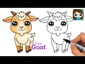 How to Draw a Goat Cute Animal Art