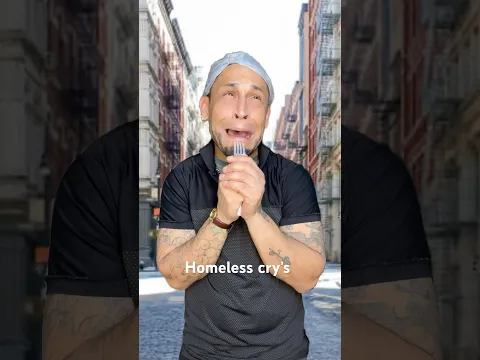 How to save a homeless life #viral #shorts C#markadams 😂