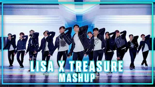 Download LISA \u0026 TREASURE - LALISA, MONEY (SEO Remix) \u0026 MMM Mashup MP3