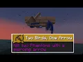 How to Get Two Birds One Arrow Advancement Easily in Minecraft Quick Tutorial