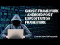 Ghost Framework - Android Post-Exploitation Framework Raspberry Pi