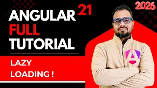 Angular 21 Tutorial in Hindi Lazy Loading Faster Apps with Routing