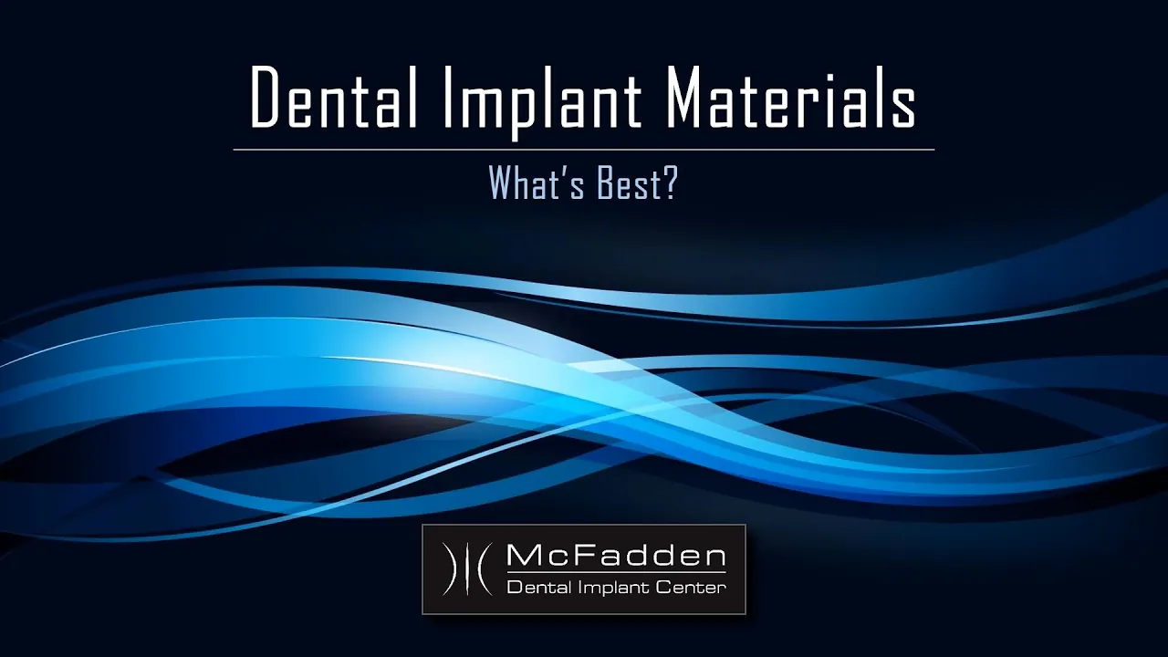 Outline Video Dental Implant Materials: What's Best?