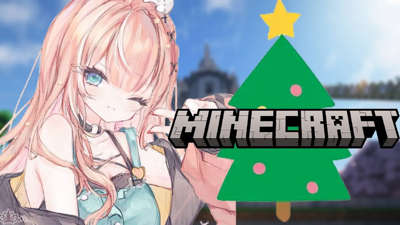 Minecraft┊︎チルにクリスマスツリー作りたい🎄【 にじさんじ / 五十嵐梨花 】