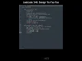 Leetcode 348 Design Tic-Tac-Toe in Python Python Leetcode Python Coding Tutorial Python ASMR