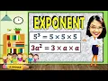 Exponents in Algebraic Expressions Exponents in Expanded Form