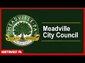 Meadville City Council Mar 17 2026