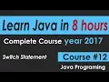 Java Programming Tutorial 12 Switch Statement -