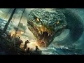 【2025 Newest Movie】Giant 100-meter python, rising from depths for vengeance, devours snake hunters!🐍