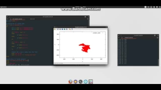 Real time plotting Random walk in gnuplot