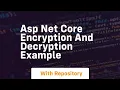 Asp net core encryption and decryption example