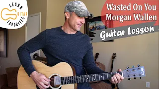 Download Wasted On You - Morgan Wallen - Guitar Lesson | Tutorial MP3