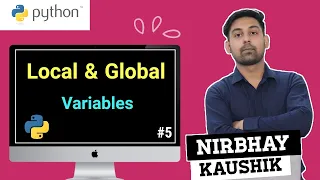 Local Global Variables In Python With Example Full Explain In Hindi By Nirbhay Kaushik