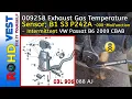 How to fix P242A Exhaust gas temperature sensor B1 S3 G495 Passat B6 2009 CBAB