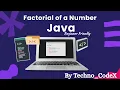 Factorial Program in Java Easy Explanation for Beginners