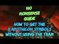 HOW TO GET THE 3 APOTHICON SWORD SYMBOLS WITHOUT USING THE TRAM BO3 ZOMBIES