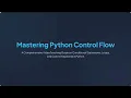 Python lecture 6 conditional statements loops