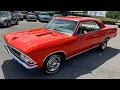 1966 Chevrolet Chevelle SOLD 35 900 Maple Motors TEST DRIVE 4 Speed 454 Big Block
