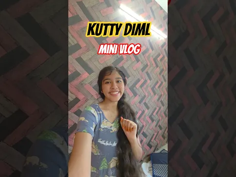 Oru Kutty DIML💗✨|| Ammu bloopers || #shortsfeed #art #diml