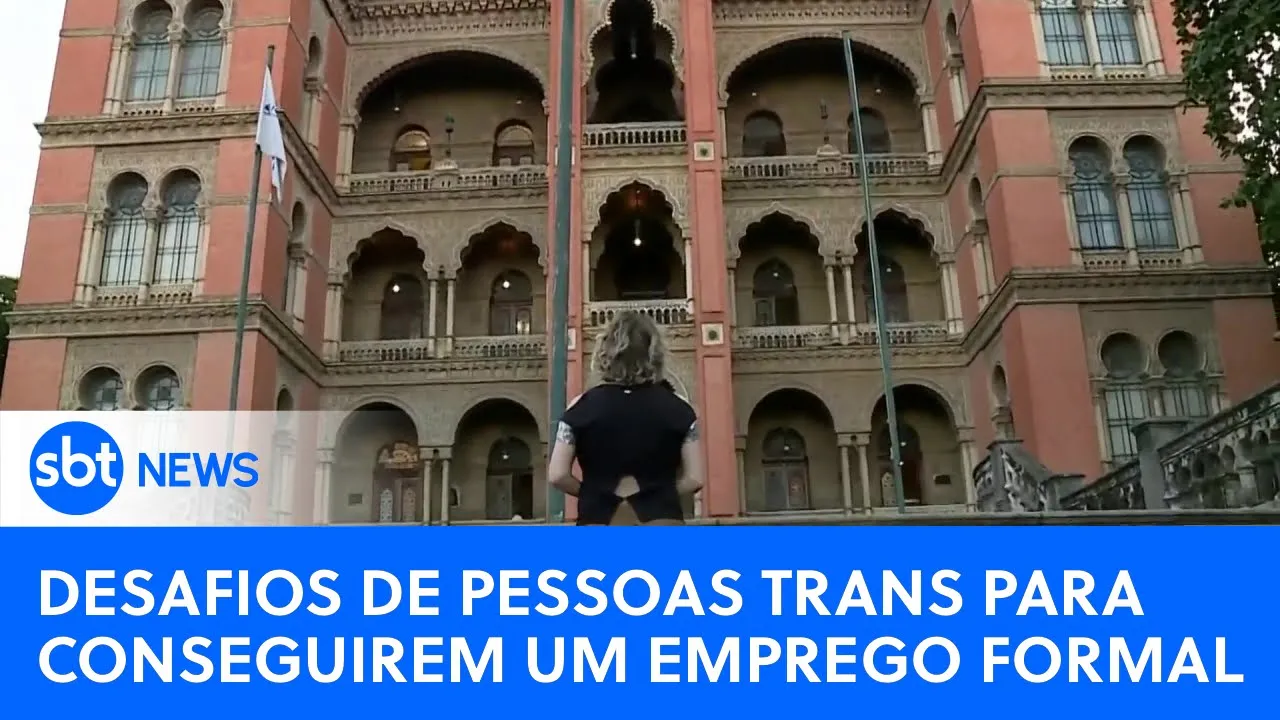 Orgulho LGBTQIA+: Transexuais têm dificuldade para conseguir emprego formal| #SBTNewsnaTV (29/06/23)