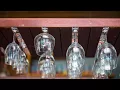How to DIY a Wine Glass Rack With Floor Molding Karen Mina From HGTV s Good Bones