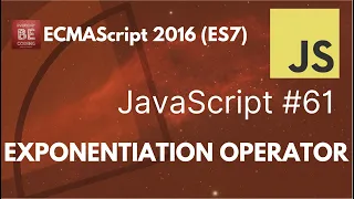 Exponentiation Operator in JavaScript - Everyday-Be-Coding