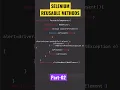 Selenium Automation Testing Reusable Methods Part-02