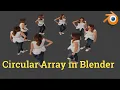 Create Circular Array in Blender Blender Tutorial