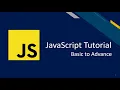 JavaScript Basic to Advance Full Course Tagalog