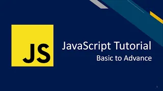 JavaScript Basic to Advance Full Course Tagalog