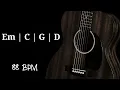 Download Lagu Acoustic Guitar Loop Strumming 88 BPM [ Em C G D ]