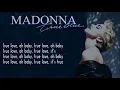 True Blue - Madonna (Lyrics)