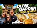 Olive Garden Lunch Special Review Endless Breadsticks Pasta